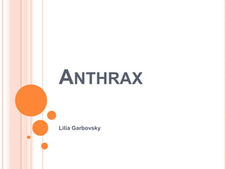 Anthrax Lilia Garbovsky 
