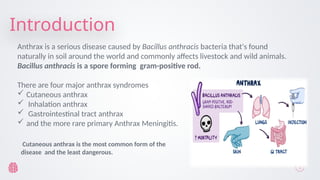 ANTHRAX bacterial infectious disease.pptx