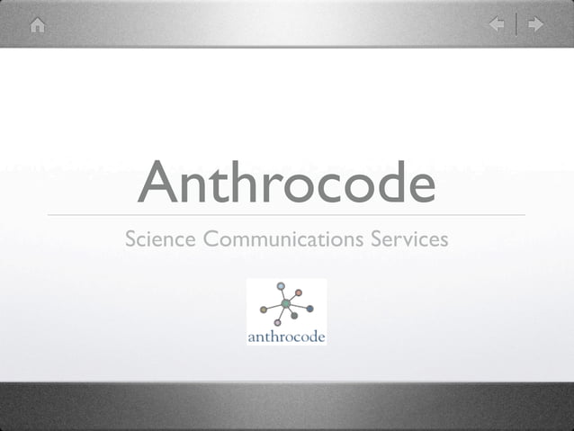 Anthrocode Portfolio For Slideshare | PPT