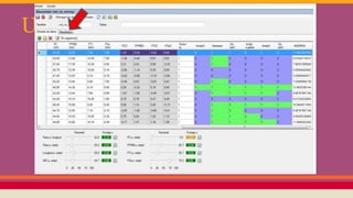Utilización del programa -
 