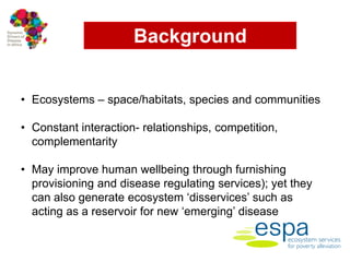 Impact of anthropogenic activities on the emergence and spread of zoonotic diseases in Tana River County, Kenya