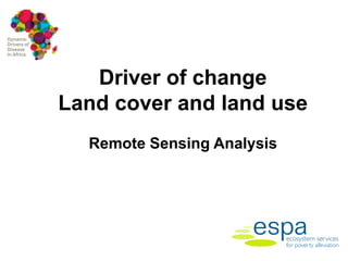 Impact of anthropogenic activities on the emergence and spread of zoonotic diseases in Tana River County, Kenya