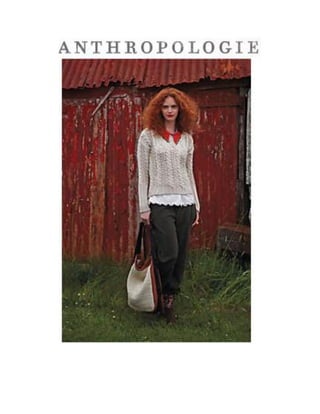 Anthropologie Fall 2012 Swtr