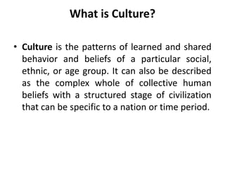 Holism in AnthropologyHolism is the perspective on the human condition that assumes that mind, body, individuals, society, and the environment interpenetrate, and even define one another. In anthropology holism tries to integrate all that is known about human beings and their activities.