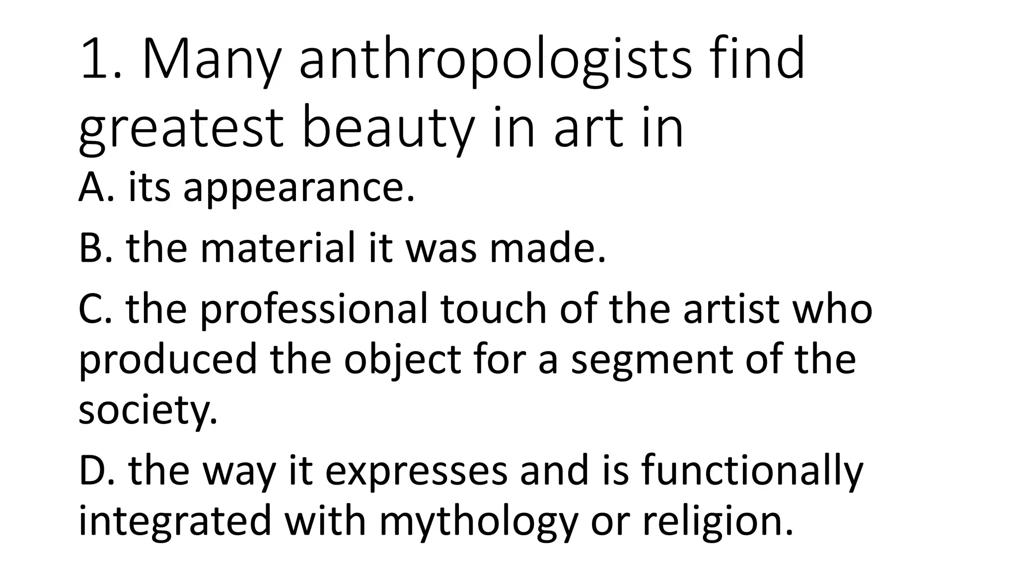 ANTHROPOLOGY pptx anthropology-pptx