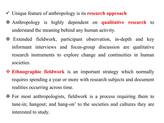 Anthropology Ch - 1 - 7 @freshman_course.pptx | Science