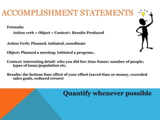 Anthropology: Resume & Cover Letter | PPTX