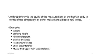 Recumbent Length Comprehensive Guide to Anthropometry and Growth Chart for Obesity ...