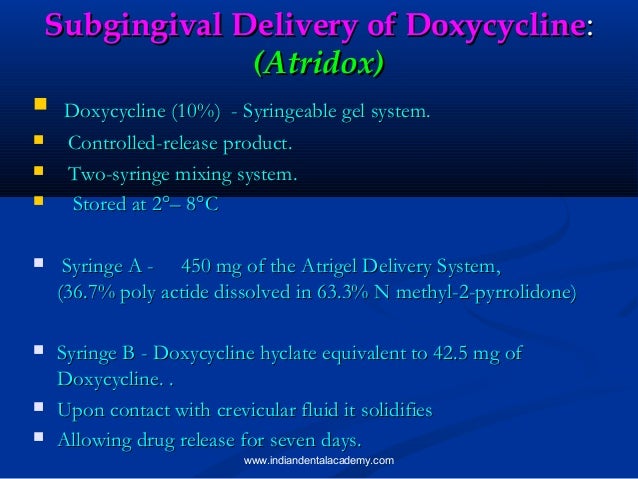 Doxycycline hyclate 100mg cap/tab