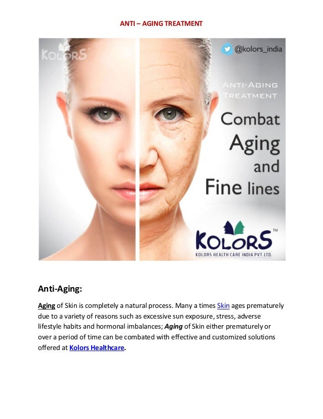 best treatment for anti aging