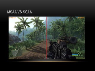 MSAA VS SSAA
 