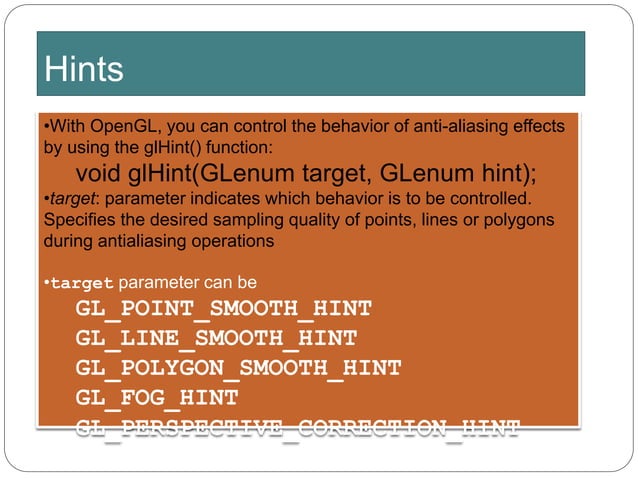 Anti aliasing | PPTX | 3-D Graphics | Computer Software and Applications