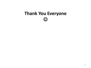 Thank You Everyone

17
 