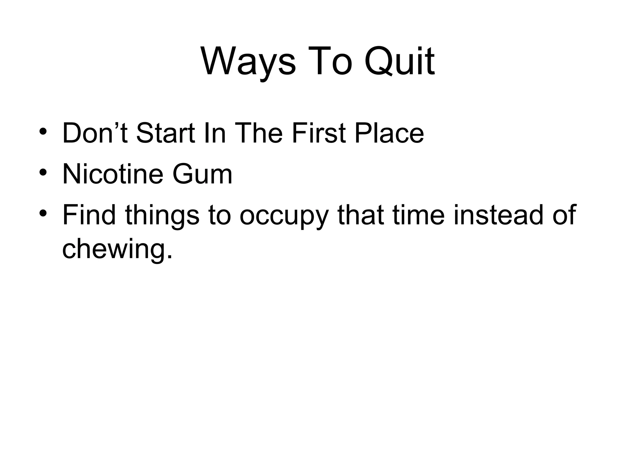 Anti chewing tobacco PPT