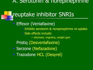 Sterzone Anti depressants and mood stabilizers | PPT