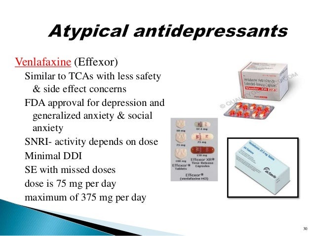 Mirtazapine side affects