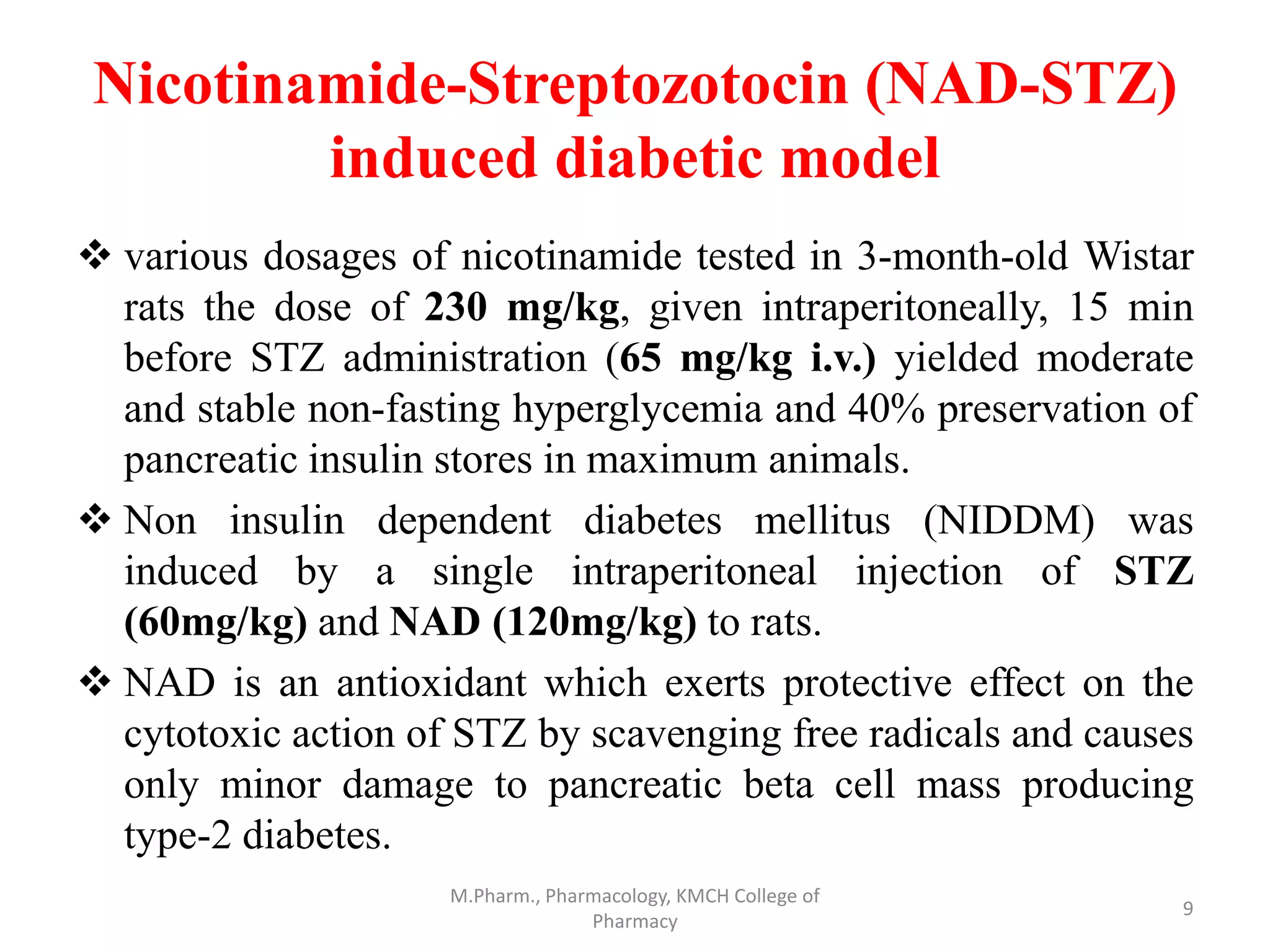 Picture Idea: Animal Models For Biological Screening Of Anti Diabetic Drugs