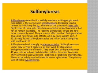 Comprehensive Overview of Anti-Diabetic Drugs and Insulin Therapies