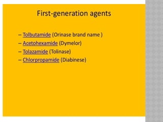 Comprehensive Overview of Anti-Diabetic Drugs and Insulin Therapies