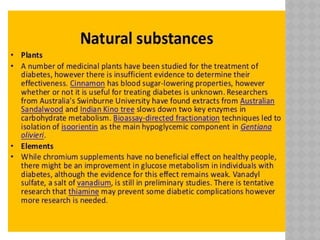 Comprehensive Overview of Anti-Diabetic Drugs and Insulin Therapies