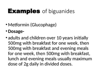 Anti-Diabetic Drugs and Glucagon -2.pptx
