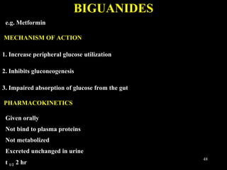 Anti diabetics and management of diabetic patients in maxillofacial ...