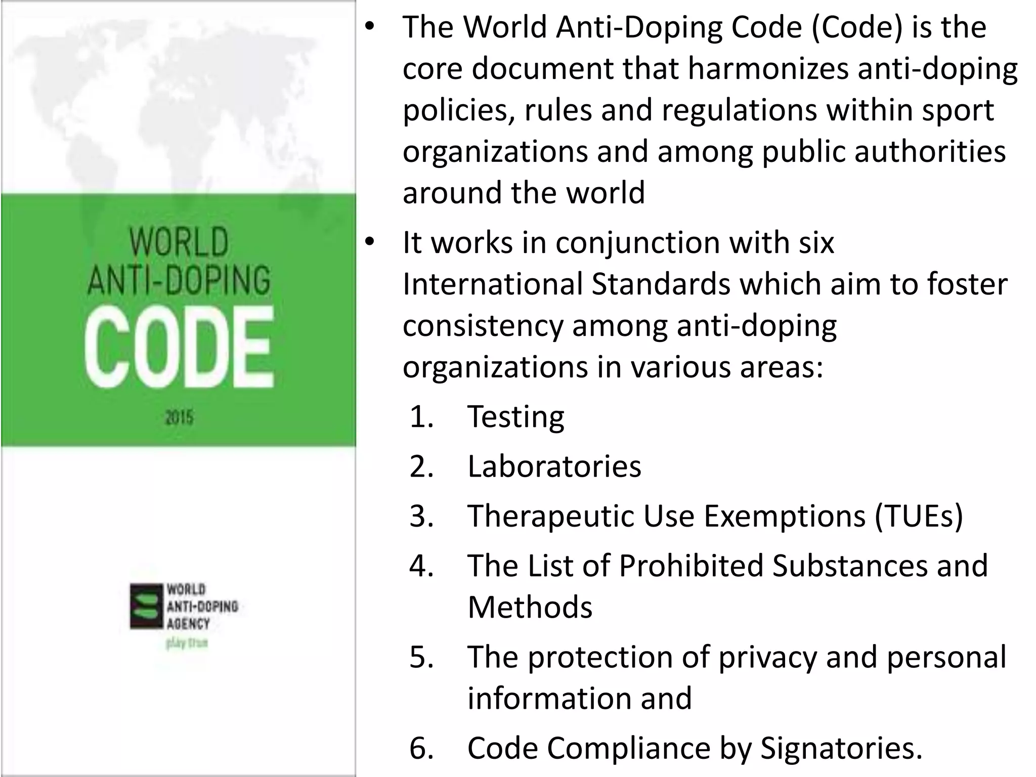 Anti doping in sports | PPT