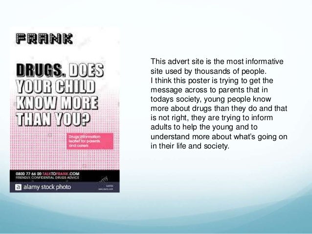 anti drug advertisment