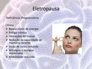 Diabetes tipo IIAndropausaDeficiência: TestosteronaSinais e sintomas:Ansiedade, nervosismo, irritabilidade