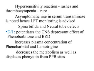 Phenobarbitol Rash Anti - epileptics department of pharmacology | PPTX