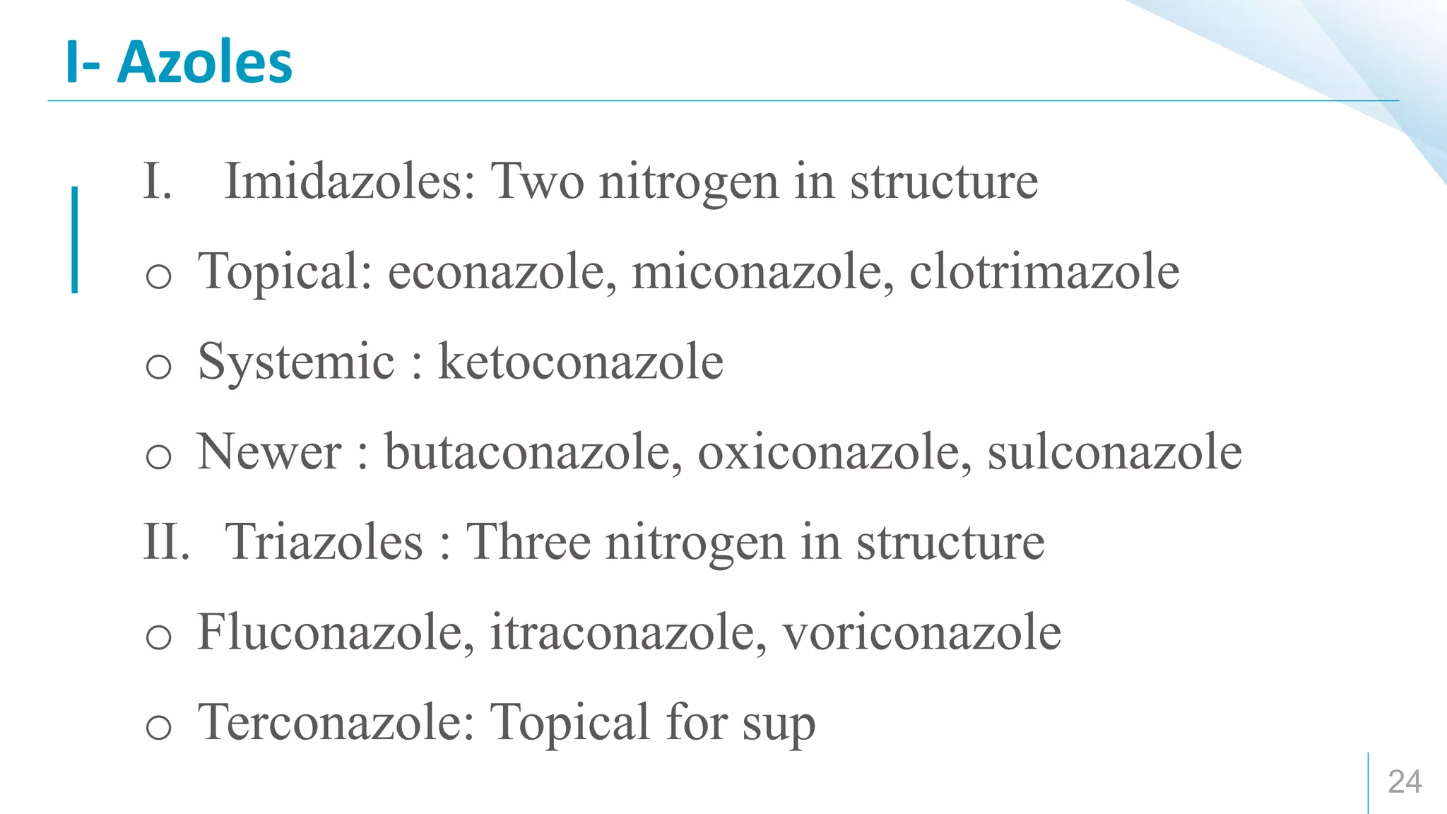 Anti-Fungal drugs | PPTX