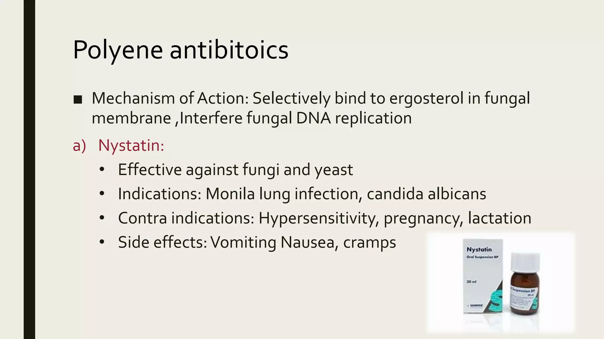 Anti fungal drugs | PPTX