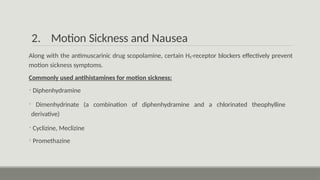 Anti-Histamine Receptor Presentation PPTX | PPTX