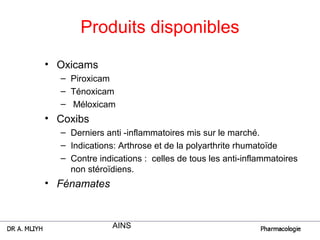 Anti inflammatoires non steroidiens | PPT