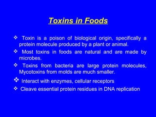 Anti nutritional factors and toxins in food- krishnegowda | PPT