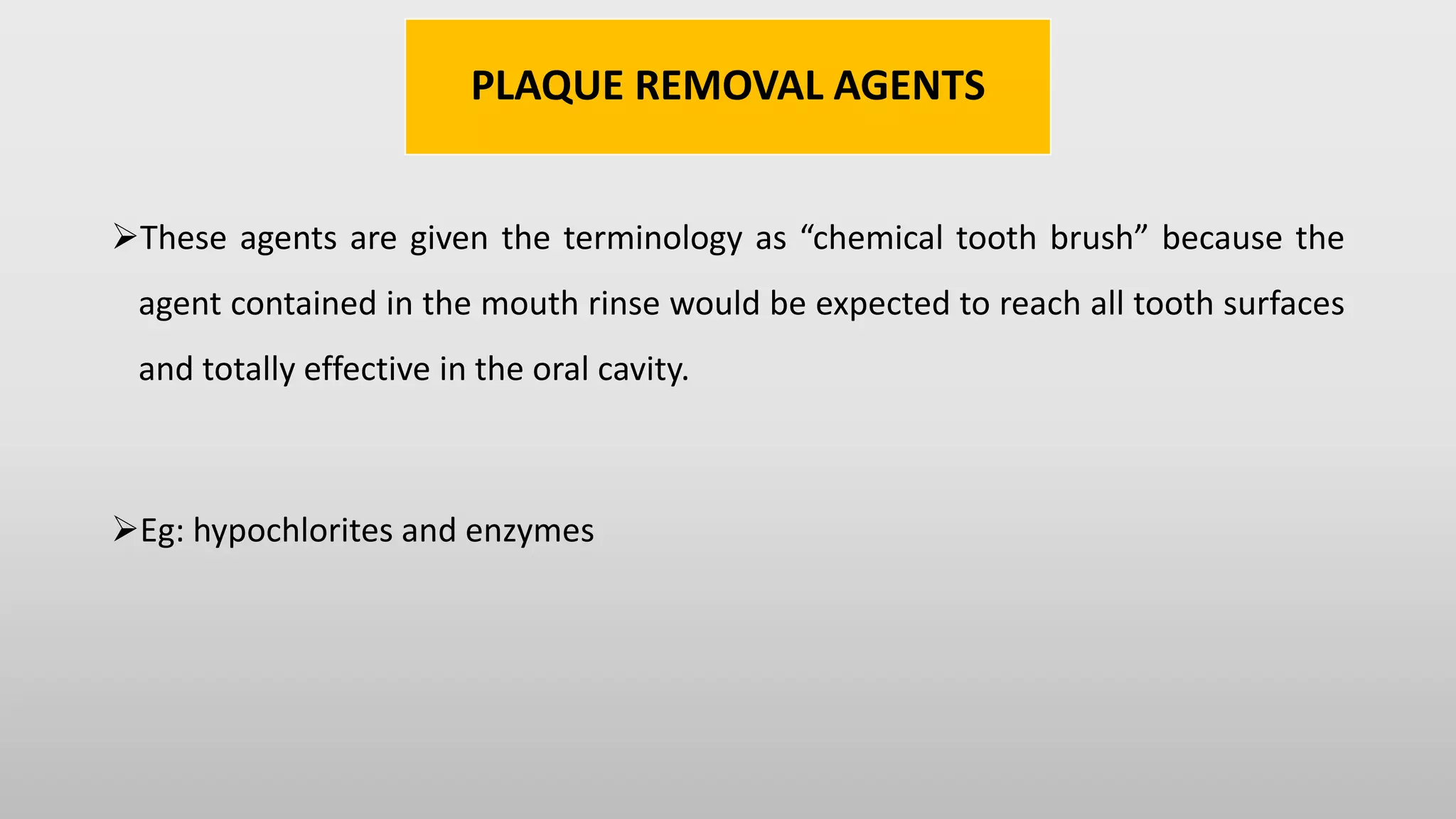 Anti plaque agents, Dr Sai Lakshmi | PPT