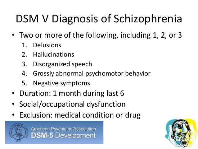 Dsm Diagnosis Include Behaviors And Symptoms Consistent