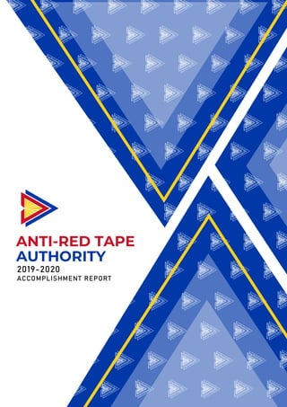 ANTI-RED TAPE
2019-2020
ACCOMPLISHMENT REPORT
AUTHORITY
 