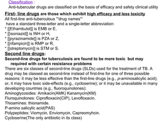 ANTI-TB AND ANTI LEPROTIC DRUGS [MEDICINAL CHEMISTRY] BY P.RAVISANKAR ...