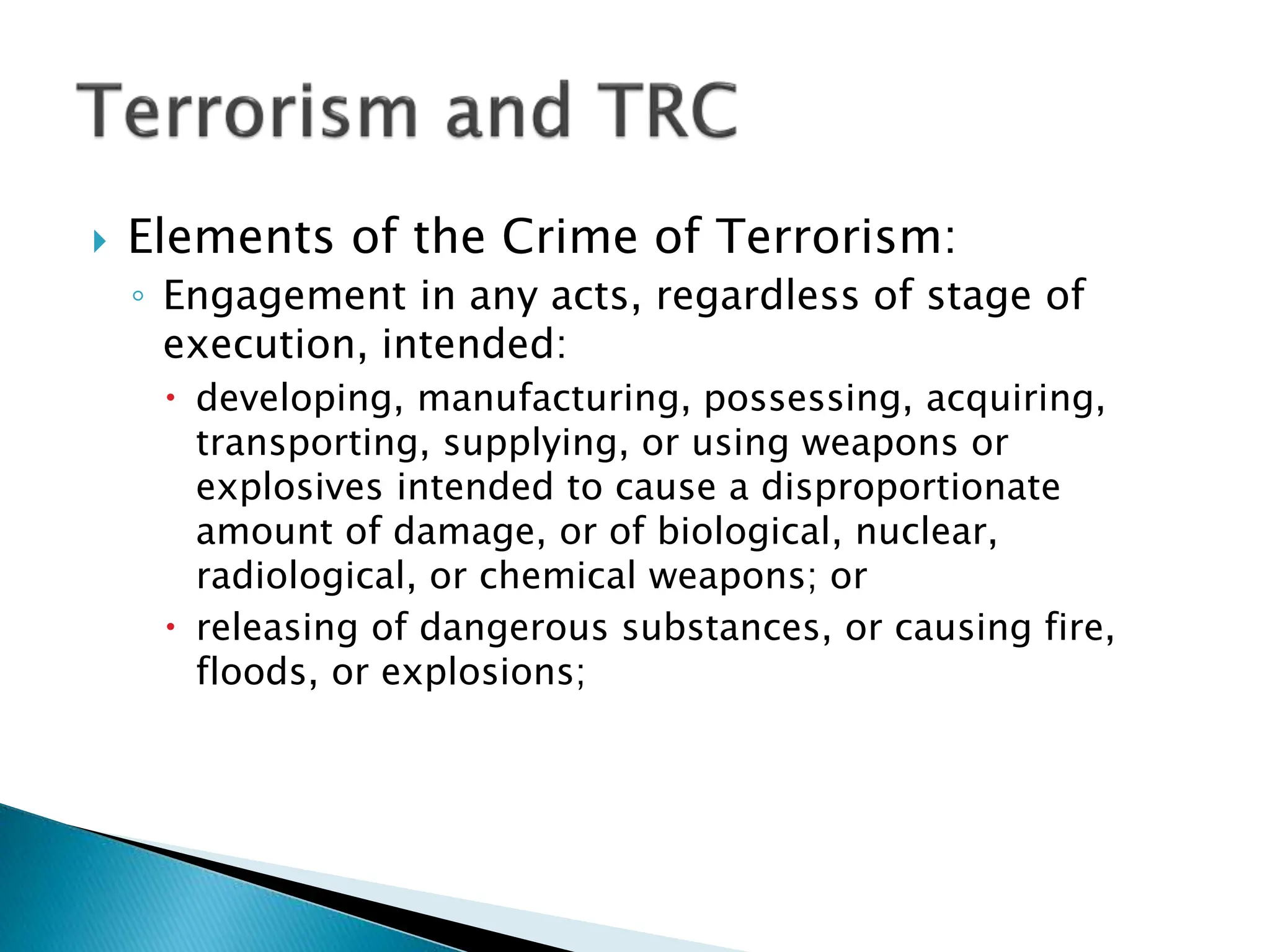 Anti-Terrorism Act - IRR - Terrorism and TRC.pptx
