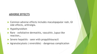 Anti thyroid drugs | PPTX