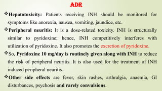 Anti-tubercular agents (Mycobacterium tuberculosis) | PPTX