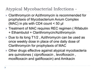 Anti tubercular drugs | PPTX