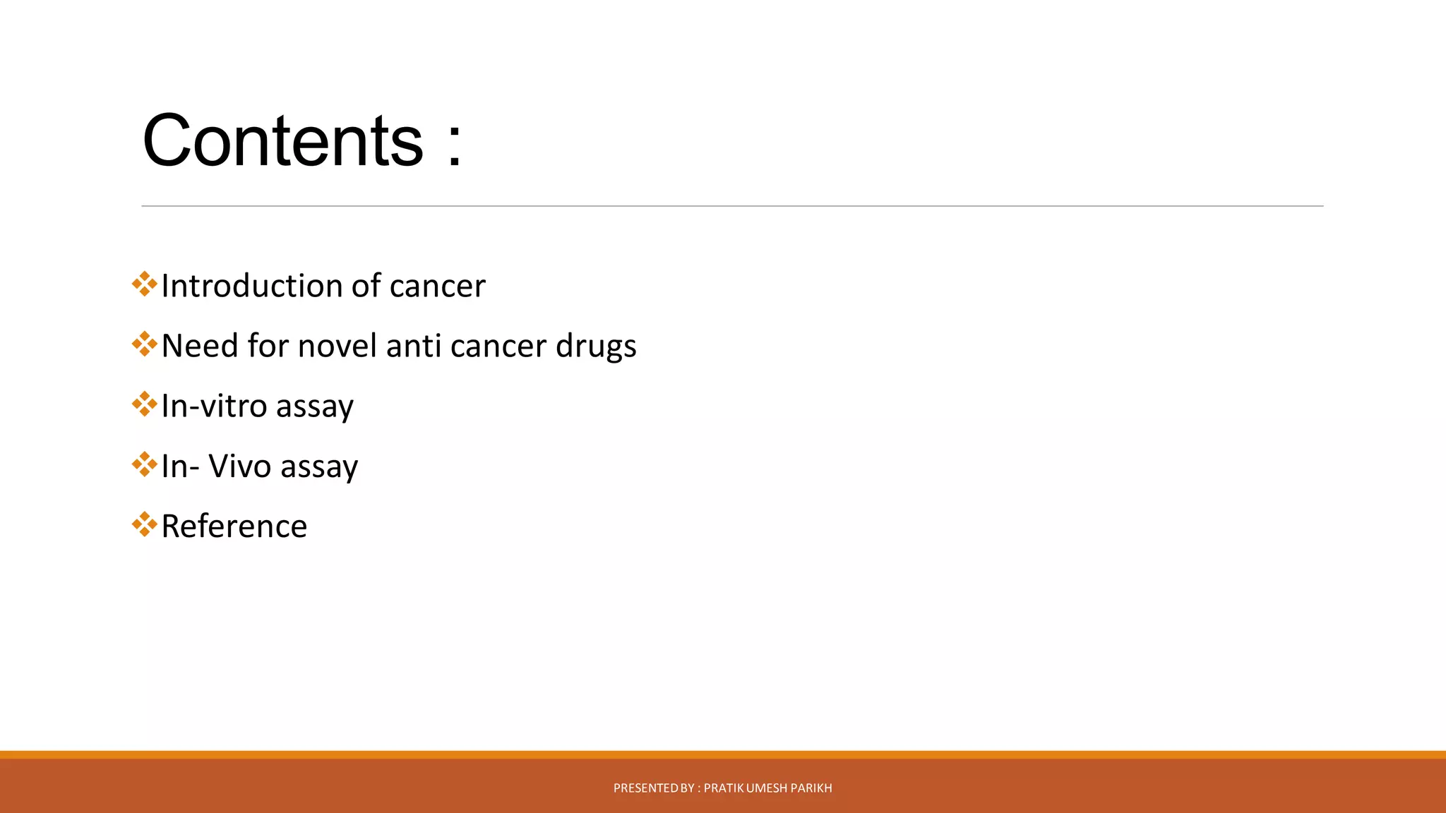 Anti- Tumor assay / Screening of Anticancer Drugs | PDF