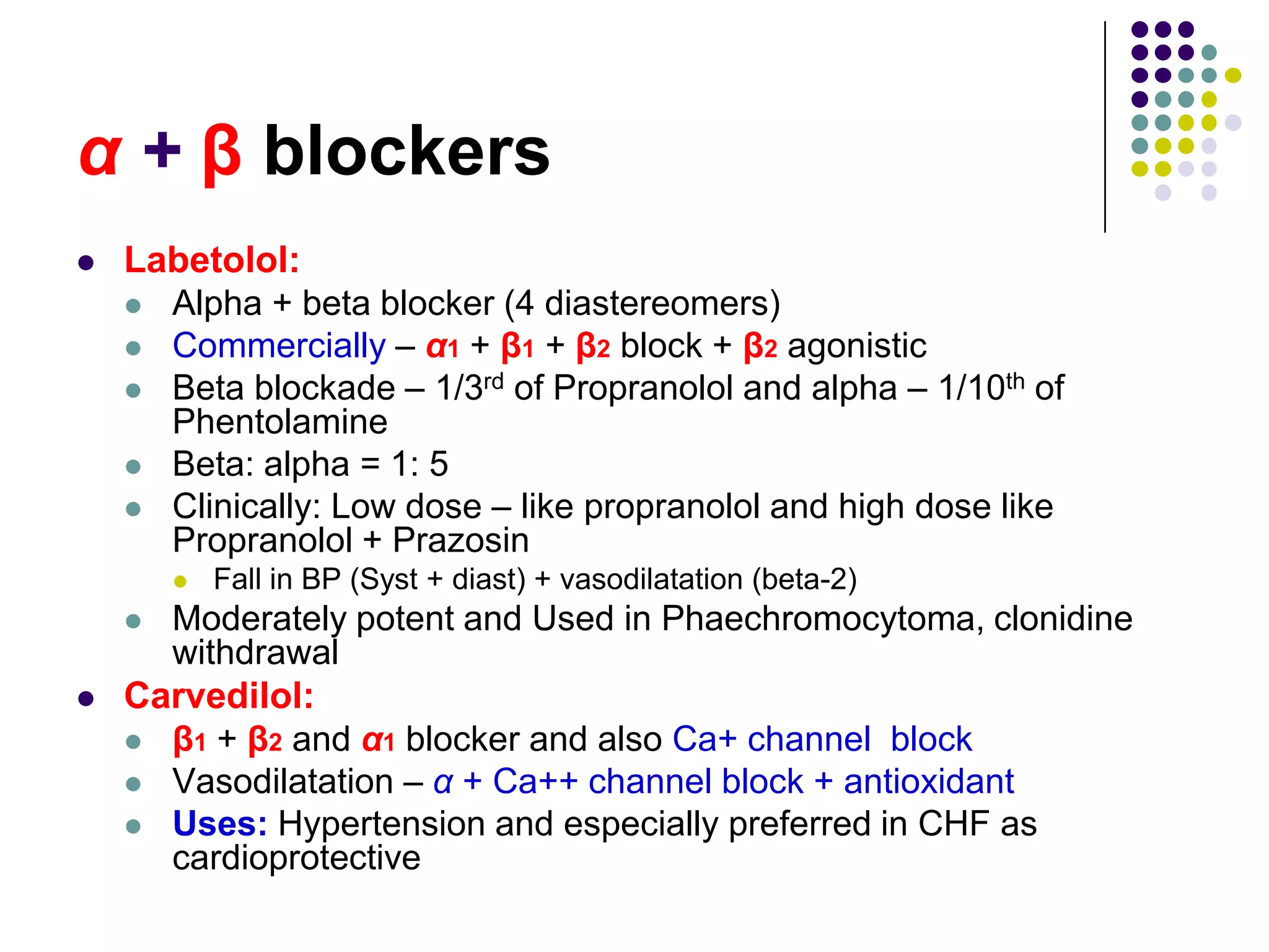 Antiadrenergic drugs - drdhriti | PPT
