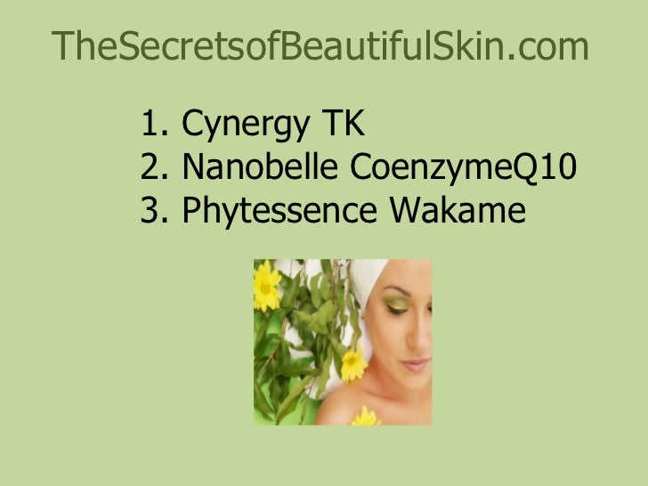 Skin Care System Based On Natural Ingredients Skin Care System Based On Natural Ingredients