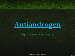 Antiandrogen
 http://www.leimo.com.au




       http://www.leimo.com.au
 