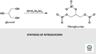 SYNTHESIS OF NITROGLYCERIN
 