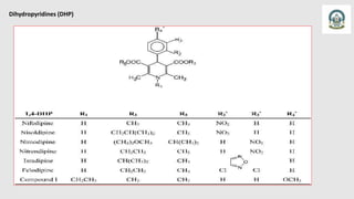 Dihydropyridines (DHP)
 