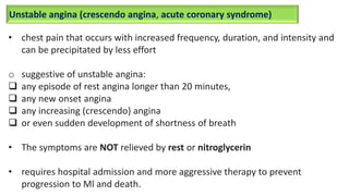 Pharmacology - Treatment used in angina.pdf